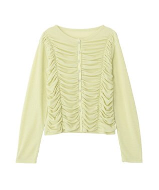 CRAFT STANDARD BOUTIQUE シャーリングカーディガン Lime Green