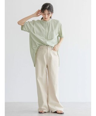 AMERICAN HOLIC フロントフリルブラウス Mint