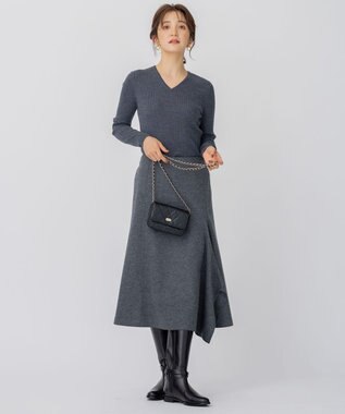 23区 【CLASSY.1月号掲載】ジョッキーベルト ブーツ ブラック系