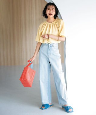 UNFILO カップ付きキャミソール ベージュ