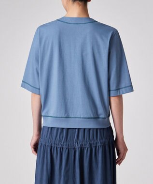 Paul Smith コットン ジャージー カーディガン サックスブルー