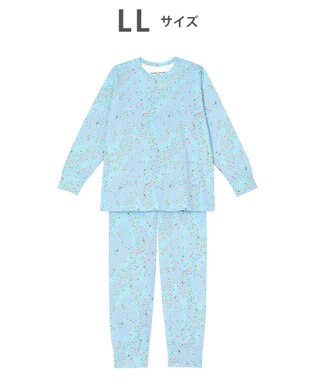 tsumori chisato SLEEP パジャマ　長袖　長ズボン  ルームウエア  綿100%　/ワコール　UDX549 メロン