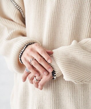 WEGO ハンドステッチポロプルオーバー ホワイト