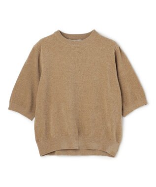 ベロアモール ハーフスリーブニット
