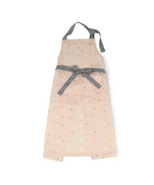 Mother garden しろたん  エプロン 《食いしん坊柄》 レディースフリーサイズ 食いしん坊柄