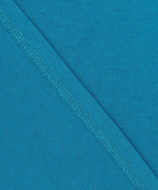 23区 L 【SLOW/一部店舗限定】MVSコットン チュニック シンプルTEE ダルブルー系