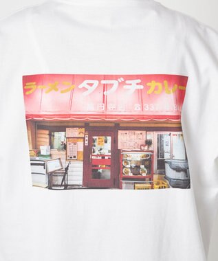 NAVE タブチ×NAVE プリント半袖Ｔシャツ ホワイト系