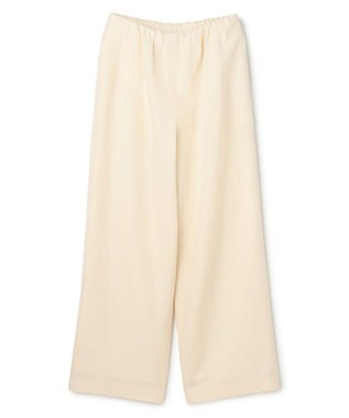 BEIGE， SPINEL / タックギャザー ワイドパンツ Ecru