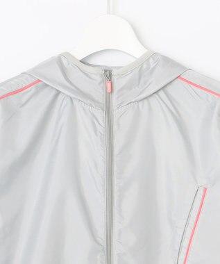 23区GOLF 【WOMEN】【撥水】ブライトタフタ ブルゾン ライトグレー系