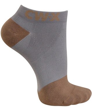CW-X 【UNISEX】 CW-X ソックス 日常～軽スポーツ 足裏のアーチをサポート クッション性の高いパイル地を使用(つま先・かかと) 足首丈 抗菌防臭(つま先・かかと) ユニセックス HYR205 /ワコール グレー