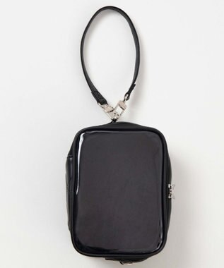 WEGO 【痛バ＆推し活グッズ】パールキルティング2WAYぬいポーチ ブラック