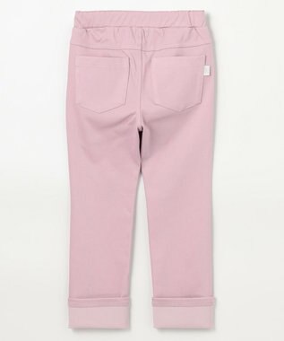 組曲 KIDS 【110-140㎝】ハートデニムニット パンツ ピンク系