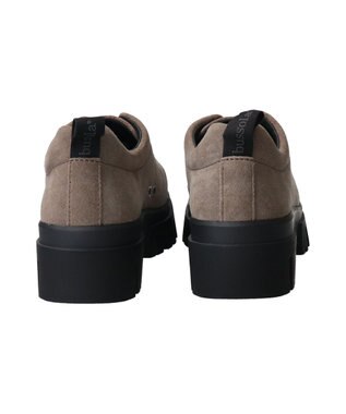 INTER-CHAUSSURES 【BUSSOLA】厚底スリッポンシューズ オークスウェード