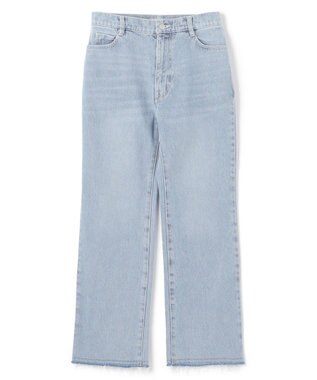 BEIGE， 【洗える】VICTOR / カットオフデニム L.Indigo