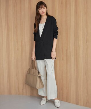 ICB 【洗える】 コットンリヨセルスムース タンクトップ オフホワイト系