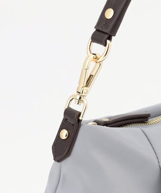 J.PRESS LADIES 【新色登場！・WEB限定カラーあり・2way】ナイロン ショルダー バッグ ライトグレー系