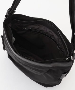 Y'SACCS コーデュロイライクナイロンショルダー ブラック