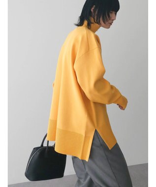 Green Parks かるい　ニットチュニック Yellow