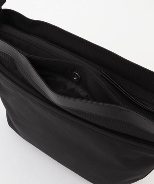 Y'SACCS コーデュロイライクナイロンショルダー ブラック