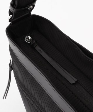 Y'SACCS コーデュロイライクナイロンショルダー ブラック