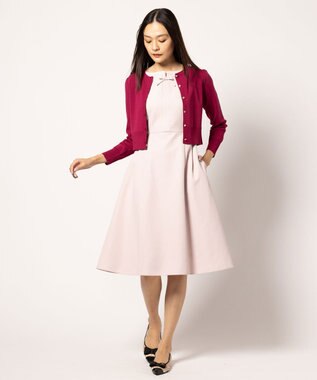 TOCCA 【洗える】DEW カーディガン ローズ系