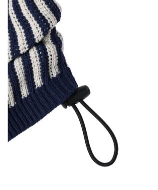 Green Parks ストライプドロストベスト Navy