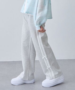 ANY KIDS 【洗濯機可能/速乾】ドライタッチ トラックパンツ