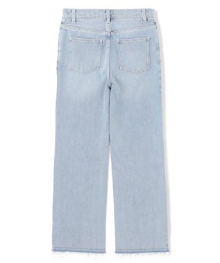 BEIGE， 【洗える】VICTOR / カットオフデニム L.Indigo