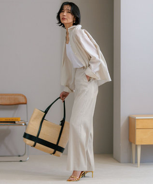 23区 【CLASSY.6月号掲載/Oggi4月号掲載】雑材 トートバッグ ブラック系