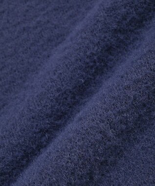 earth music&ecology 【イージーケア】パウダーシャギークルーネックカーディガン Navy