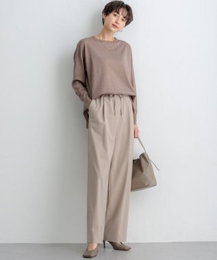 23区 レザー2WAY ショルダーバッグ ベージュ系