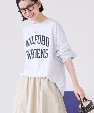 AMERICAN HOLIC カレッジロゴ裏毛プルオーバー Gray Mixture