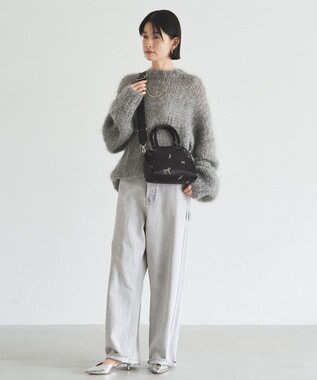 russet WOODLANDER 2WAYミニトートバッグ(CE-1668) Horse/BK