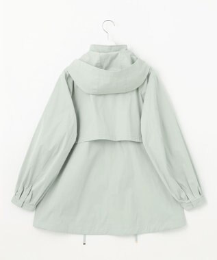 自由区 【2WAY・洗える】メモリー マウンテンパーカー ミント