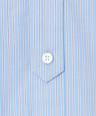 NAVE 【ReNAVE・セットアップ可/洗える/接触冷感/UVケア】コットンポリブロード ワンピース サックスブルー系1