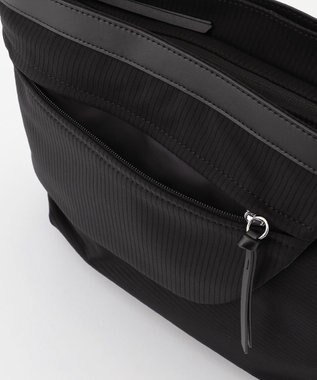 Y'SACCS コーデュロイライクナイロンショルダー ブラック