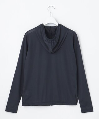 23区GOLF 真夏ゴルフにも最適【WOMEN】【UVケア】３０Ｄカノコ インナーパーカ ネイビー系