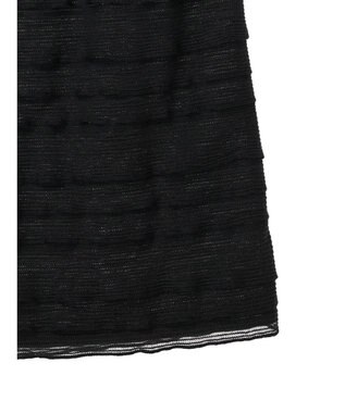 Green Parks ・ＥＬＥＮＣＡＲＥ　ＤＵＥ　ティアードフリルナロースカート Black