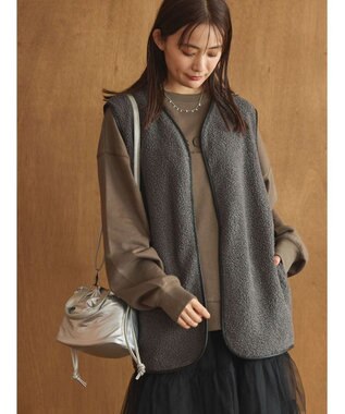 Green Parks ＢＰ　パイピングライトボアベスト Charcoal Gray