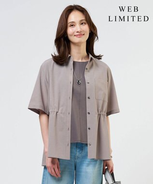 J.PRESS LADIES S 【WEB限定】アキハ BREEZE COOL シャツ ブラウス