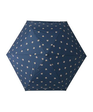 MOONBAT ポール＆ジョー アクセソワ 折りたたみ傘 ヌネット ネイビーブルー