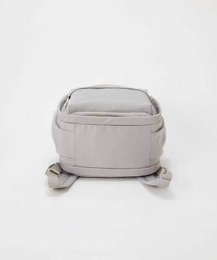 TOPKAPI 【Breath TOPKAPI】【撥水】ツヤ ナイロン レザーハンドル ミニ リュック ライトグレー