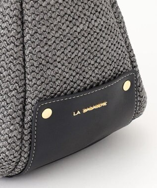 LA BAGAGERIE サイドタッセルサマートート　Mサイズ グレー