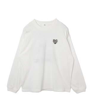 WEGO 【ユニセックス着用ITEM】ガールフレンドグラフィックBIGロンT（LS） ホワイト