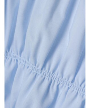 earth music&ecology ビスチェライクシャーリングシャツ Light Blue