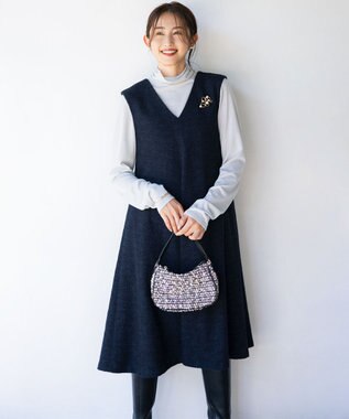 組曲 ミニラウンドバッグ ピンク系3