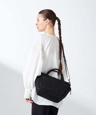 Y'SACCS 【Y’SACCS vous et】サイドジップ2WAYミニトート ブラック