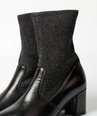 BONTRE 「BONTRE/ボントレ」ニットストレッチブーツ/BONTRE97351 ブラック/シルバー