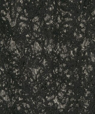 earth music&ecology モールレースラップスカート Black