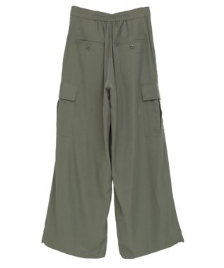 AMERICAN HOLIC サテンカーゴパンツ Khaki